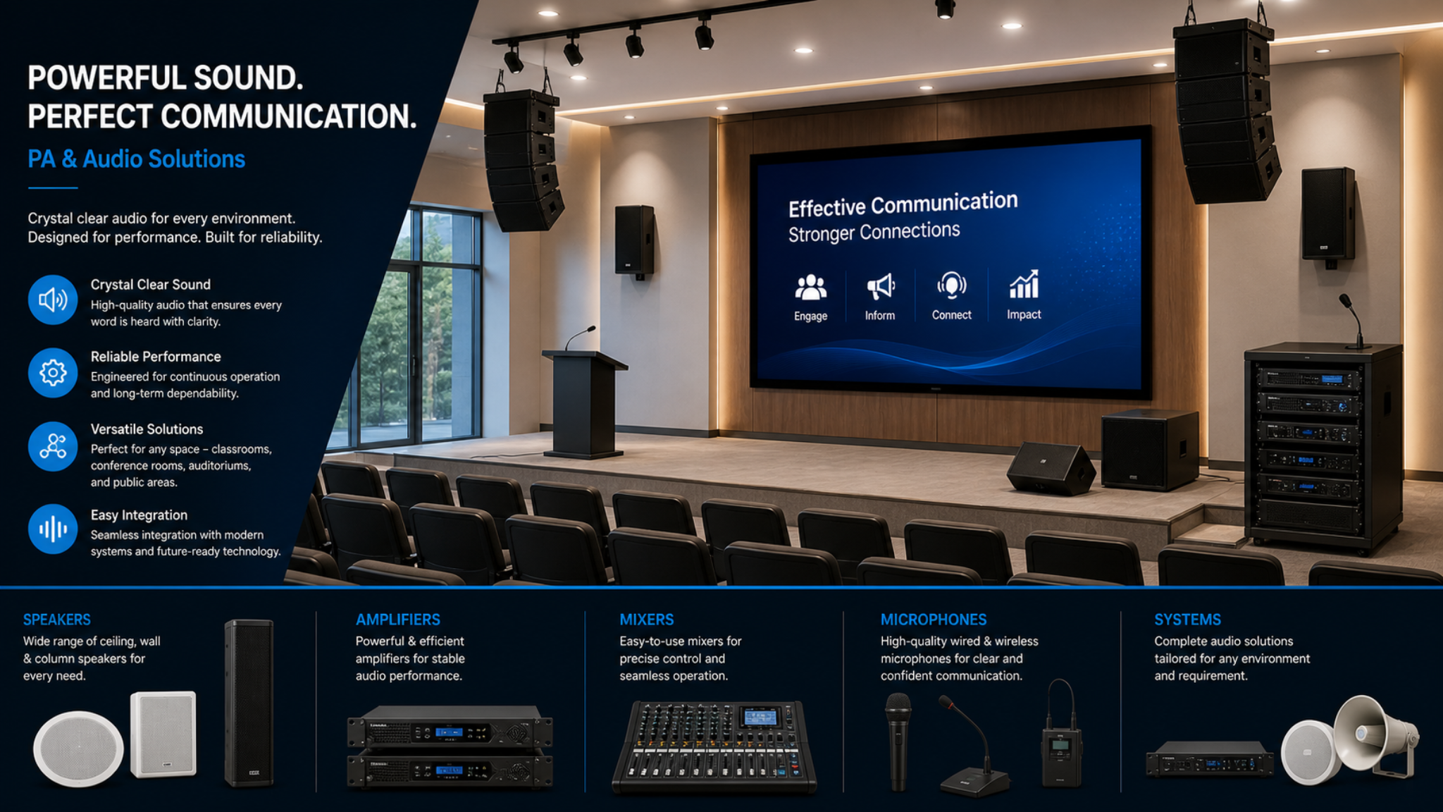 PA and Audio Solutions
