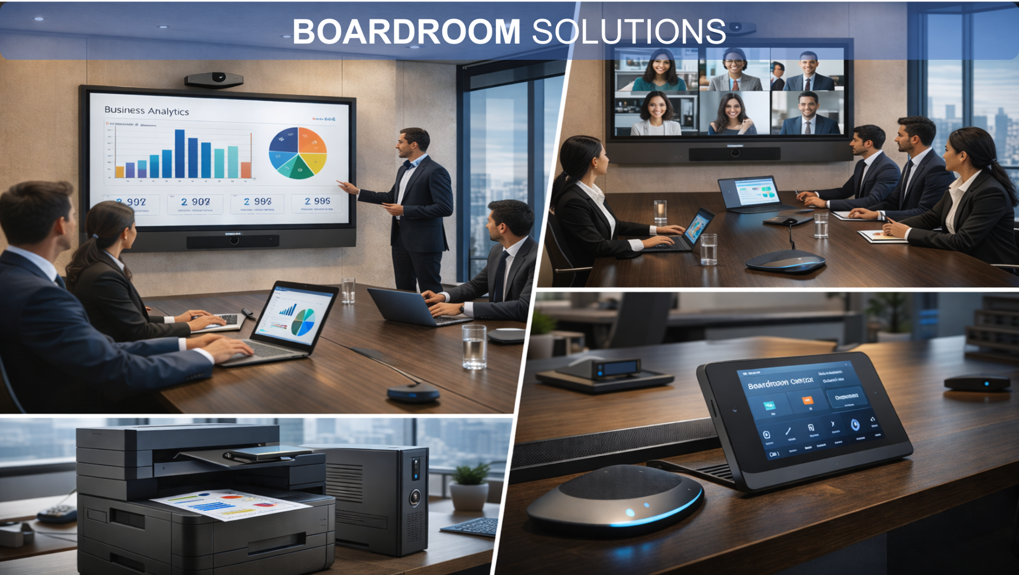 Boardroom AV setup in Kolkata